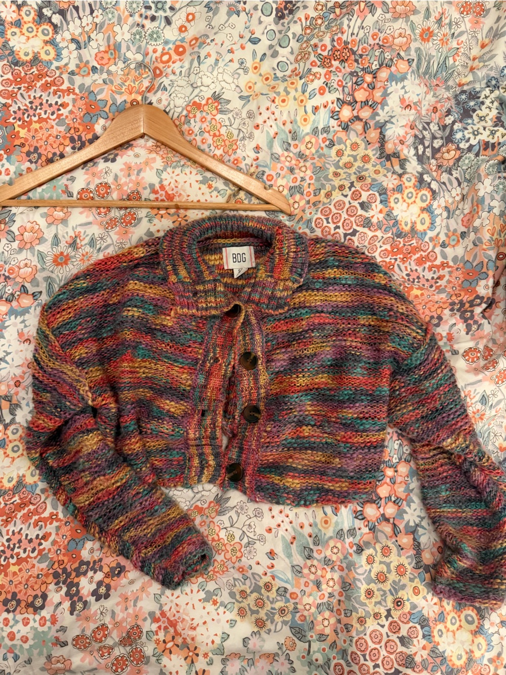 UO Multicolor Women’s Chunky Knit Sweater